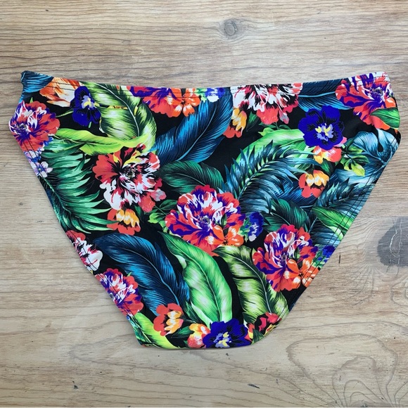 NWT Venus Classic Scoop Front Tropical Bikini Bottom - Picture 6 of 9